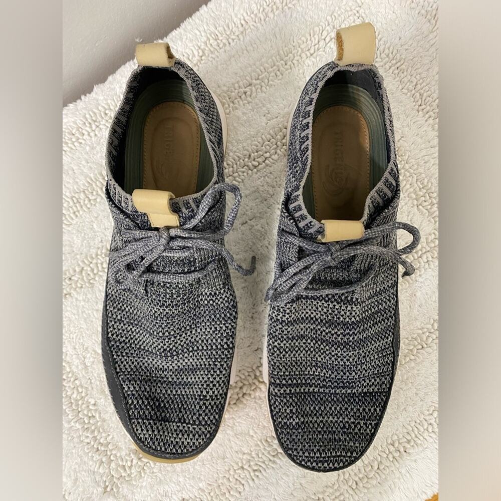 Clarks Trigenic Knit Lace Comfort Sneakers womens 9 - Picture 2 of 10